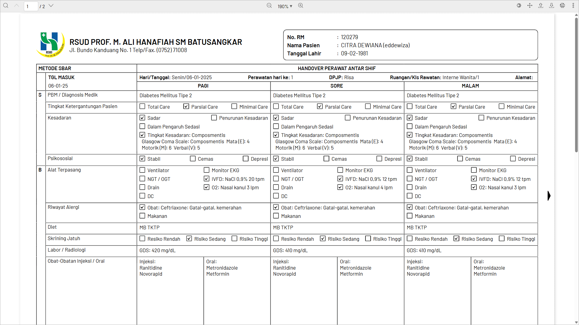 Askep screenshot 3